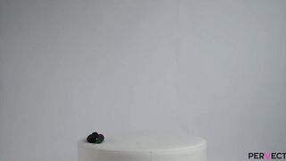 Lisa Wildlove Fishnet Tease & Anal Toy Play with Big Dildo Сover